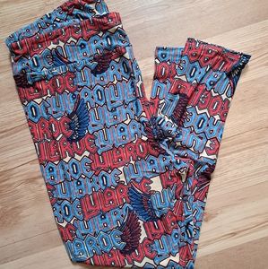 Lularoe TC2 Americana Leggings